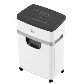 HP Destruidora Tiras OneShred 18CC, 18 Folhas, Cesto de 25 l, Destrói Cartões de Crédito, Agrafos e Clipes
