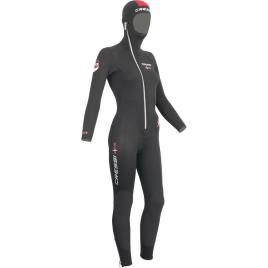 Cressi Mulher Diver 5 Mm L Black / Red