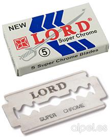 Hoja Cuchilla Afeitar Lord Super Cromo 5 unidades