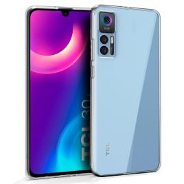 Capa de silicone COOL para TCL 30 Plus / 30 / 30 5G (transparente)