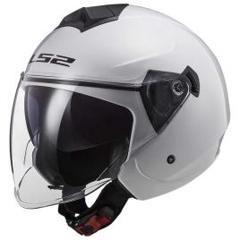 Ls2 Capacete Jet Of573 Twister Ii XS Solid / White