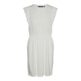 Vero Moda Vestido Curto Sem Mangas Hollyn Lace XL Snow White