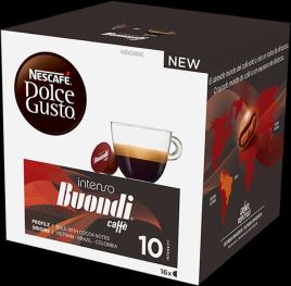 Cápsulas de Café Dolce Gusto Buondi Intenso 16 cápsulas