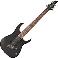 Ibanez RGMS7 Iron Label Multi Scale 7 String Black