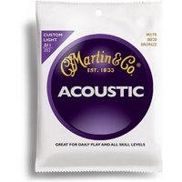 Martin M175 80/20 Bronze Acoustic Strings 011-052