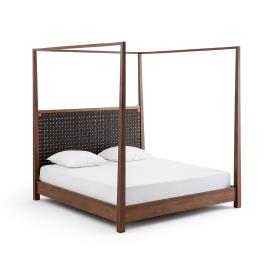  - Cama de dossel, em nogueira maciça, Gilmour