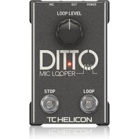 TC Helicon Ditto Mic Looper - Pedal de Efeitos de Voz