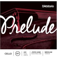 DAddario Preulude - Cordas de Violoncelo 4/4 de Média Tensão