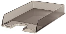 Esselte Europost Bandeja Portadocumentos - Plastico Transparente - Formato Vertical - A4 - Color Fume Transparente