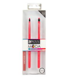 Royal Moda Ezglam Lip Brush Duo Kit 2Pcs