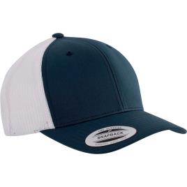 K-up Cap K-up Trucker Modèle Rétro 6 Panneaux One Size Navy Blue / White