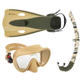 Aqualung Sport Conjunto De Mergulho Nabul EU 36-41 Sand / Camo / Olive