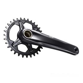 Shimano Pedaleira Deore Xt M8100 Hollowtech Ii 180 mm Black
