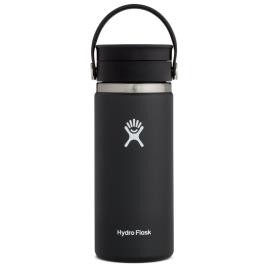 Hydro Flask Wide Mouth With Flex Sip Lid 473ml One Size Black