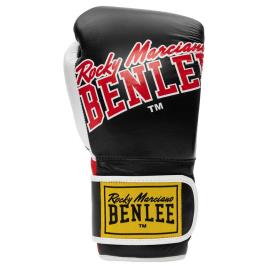 Benlee Luvas De Boxe De Couro Bang Loop 14 Oz Black / Red