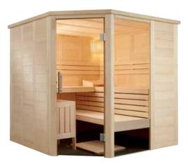 Sauna ALASKA C - 206x206x204cm