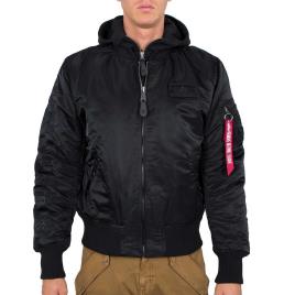 Alpha Industries Casaco Ma-1 D-tec Se S Black / Black