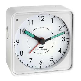 Tfa-Dostmann 60.1510 Despertador Quartz Branco