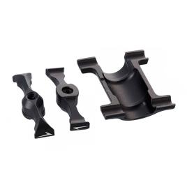 Kcnc Cabeçalhos Do Espigão Ti Pro Lite 27.2 Mm One Size Black