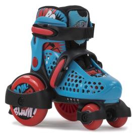 Sfr Skates Patins Ajustáveis Stomper EU 23-27 Blue / Orange / Black