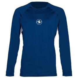 Aqualung Homem De Manga Comprida Rashguard Lf 2XL Navy / White