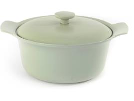 Panela BERGHOFF Coberta Ferro Fundido (Verde - 24 cm)