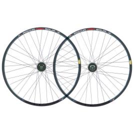 Gipiemme Par Rodas Mtb Equipe Roccia 26´´ Cl Disc 9 x 100 / 9 x 135 mm Black