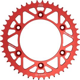 Jt Sprockets Roda Dentada Traseira De Alumínio Honda Jta210.52red 52t Red
