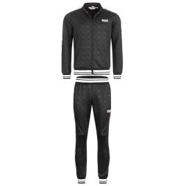 Lonsdale Traje De Treino Ashwell S Black / White