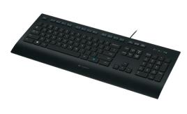 Logitech K 280e Windows Azerty. Teclado Para Windows Azerty. Esquema Francês One Size Black
