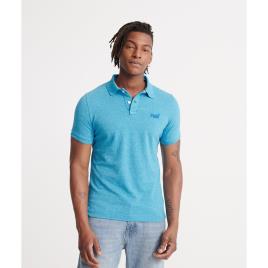Polo direito em malha piqué, Classic