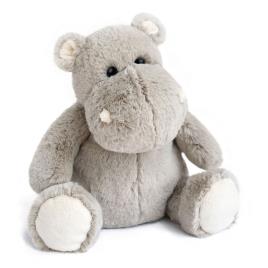 Histoire Dours Peluche Hippodou, o hipopótamo, grand espace, 25 cm