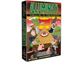 Jogo de Tabuleiro STEVE JACKSON GAMES Illuminati 2nd Edition (Inglês - Idade Mínima: 8)