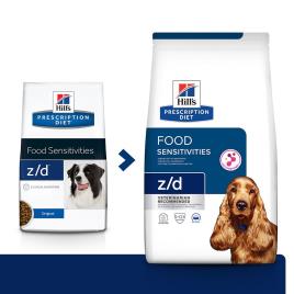 Hill's Prescription Diet z/d Food Sensitivities ração para cães - Pack económico: 2 x 10 kg