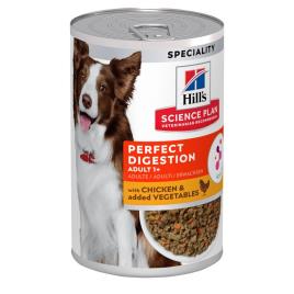 Hill's  Science Plan Adult Perfect Digestion com frango para cães - 6 x 363 g