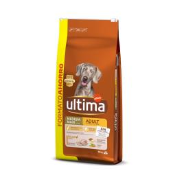 Ultima Medium-Maxi Adult com frango - 18 kg