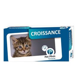 Ceva Pet-Phos Cat Growth vitaminas e minerais para gatos - 96 pastilhas