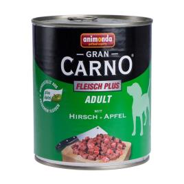 GranCarno Adult Carne Plus 6 x 800 g - Veado e maçã