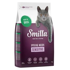 Smilla Adult Sensitive sem cereais com pato - Pack económico: 20 kg (5 x 4 kg)