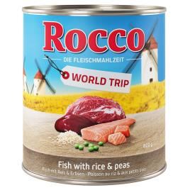 Rocco Volta ao Mundo: Espanha, peixe com arroz e ervilhas - Pack económico: 24 x 800 g