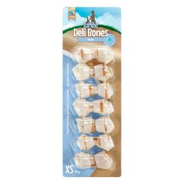 Barkoo Deli Bones Dental com nós - L, 6 uds. cada 20 cm (600 g)