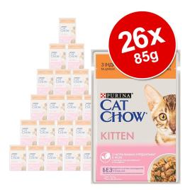 Cat Chow 26 x 85 g comida húmida para gatos - Frango