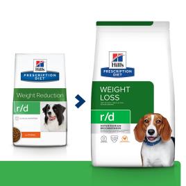Hill's Prescription Diet r/d Weight Reduction ração para cães  - Pack económico: 2 x 10 kg