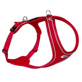 Peitoral Curli Belka Comfort vermelho para cães - Tamanho L: circunferência do peito 70 cm-76 cm
