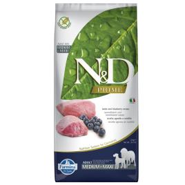 Farmina N&D Adult Medium & Maxi sem cereais com borrego para cães - 12 kg
