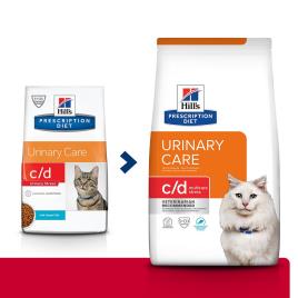 Hill's Prescription Diet c/d Multicare Stress Urinary Care peixe para gato - 1,5 kg