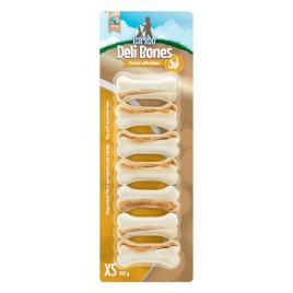 Barkoo Deli Strong Bones com frango snacks para cães - 7 uds. cada 5 cm (140 g)