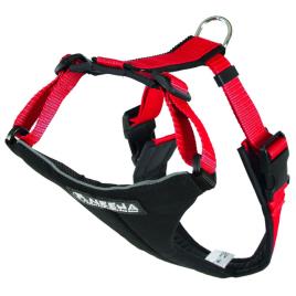 Coleira vermelha para jogging NEEWA - M: peito 54 cm-84 cm