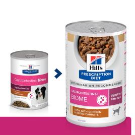Hill's Prescription Diet Biome Gastrointestinal ensopado para cães - 12 x 354 g