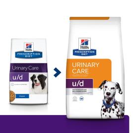 Hill's Prescription Diet u/d Urinary Care ração para cães - Pack económico: 2 x 10 kg